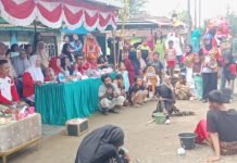 Pemdes Simpang Tais Gelar Pawai Karnaval HUT RI ke-80