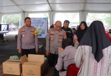 Polresta Bandar Lampung Gelar Gerakan Pangan Murah, 4,1 Ton Beras SPHP Habis Terjual di Hari Pertama