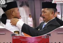 Bupati Monadi Kukuhkan Paskibraka Kerinci 2025, Siap Bertugas di HUT RI ke-80