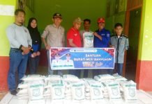 Pemkab Muba Salurkan Bantuan untuk Korban Puting Beliung di Jirak Jaya