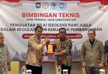 Bimtek Penguatan Ideologi Pancasila Digelar, Ketua DPRD PALI Harapkan Regulasi Lebih Berpihak pada Rakyat