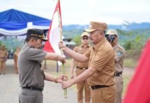 Bupati Kerinci Ajak Warga Kibarkan Bendera Merah Putih Sepanjang Bulan Agustus