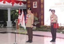 Pimpin Upacara Janji Ulang Pramuka, Bupati Muara Enim Ajak Perbarui Semangat Tri Satya dan Dasa Darma