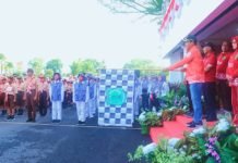 Wabup Rohman Lepas Semangat Juang Pelajar Muba Lewat Lomba Baris-Berbaris