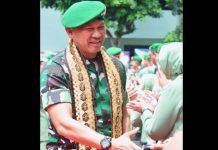 Pangdam XXI/Radin Inten Sampaikan Arahan Perdana, Ajak Prajurit dan PNS Bangun Kebersamaan