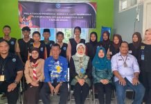 BNNK OKI Lantik Peserta Pendidik Sebaya Anti Narkoba di Pedamaran Timur
