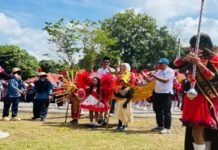 Pertama Kali, Karnaval HUT RI di PALI Dipimpin Pasangan Kepala Daerah Baru