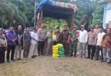 Pemkab PALI Bersama Polres Gelar Gerakan Pangan Murah untuk Stabilkan Harga Beras