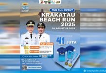 Lampung Selatan Siap Gelar Krakatau Beach Run 2025, Tawarkan Rute Lari Bernuansa Alam Spektakuler