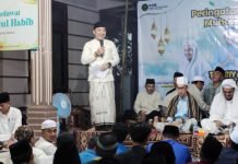 Wabup Syaiful Hadiri Maulid Akbar dan Sholawat Bersama Habib Umar Al-Haddad di Sinar Laut Kalianda