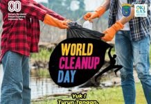 Bupati Muchendi Komandoi Aksi World Cleanup Day 2025 Serentak di OKI