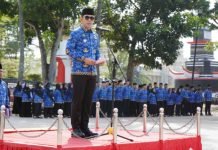 Lampung Selatan Harus Jadi Contoh, Bupati Egi Tekankan Disiplin dan Semangat Kolektif ASN di Upacara Bulanan