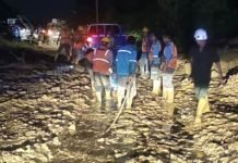 PLN UP3 Pringsewu Gerak Cepat Bersama Stakeholder Atasi Longsor di Tanggamus