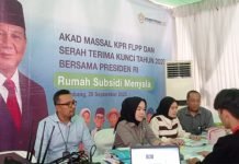 100 Debitur BTN Palembang Ikut Akad KPR Massal Bersama Presiden Prabowo