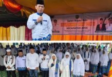 Maulid Nabi Muhammad di Arse Tapsel, Shalawat Badar Satukan Syahrul Pasaribu dan Ribuan Jamaah BKMT