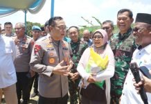 Polda Lampung Kick Off Penyaluran Beras SPHP Serentak di 15 Kabupaten/Kota