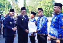Bupati HM. Toha Tohet Lantik 2.563 PPPK Periode II di Kabupaten Muba