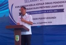 Wujud Pemerataan Pendidikan, Pemprov Lampung Revitalisasi SMAN Pulau Legundi Pesawaran