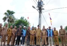 Pemkab OKI, Telkomsel, dan PLN Entaskan Desa Blankspot Lewat Program Internet Gotong Royong