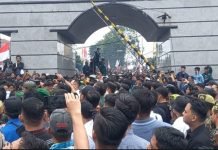 Aksi Damai di DPRD Lampung, Mahasiswa Soroti Transparansi Hingga Polemik SGC