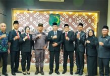 Bupati Muba Lantik Lima Pejabat Administrator, Salah Satunya Jabat Plt Inspektur Inspektorat