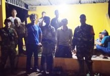 Wujudkan Kamtibmas Kondusif, Kodim 0402/OKI Lakukan Patroli Sinergitas Bersama Masyarakat di Air Sugihan