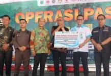 Operasi Pasar Murah Sambut HUT Muba ke-69, Warga Antusias Borong Sembako