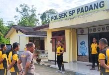 Jaga Kamtibmas, Polsek SP Padang Intensifkan Razia Malam