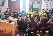 Kodim 0402/OKI Gelar Patroli Gabungan Jaga Kamtibmas di Kecamatan SP Padang