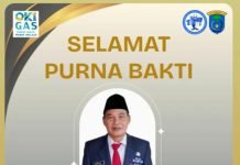 Momen Haru Perpisahan H. Makruf, Kepala DPMPTSP OKI Memasuki Purna Bakti