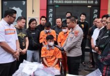 Kurang dari Enam Jam, Polres OKI Tangkap Tiga Pelaku Pembunuhan di Kayuagung