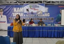 Disnakertrans OKI Sosialisasikan Perlindungan Pekerja Migran di SP Padang