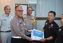 Tingkatkan Kesadaran Berkendara Aman, Satlantas Polresta Bandar Lampung Gelar Safety Campaign dan Safety Riding