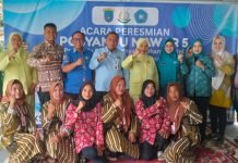 Kajari OKI Resmikan Posyandu Mawar 5 di Desa Celikah