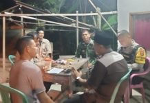 Kodim 0402/OKI-OI Hidupkan Kembali Semangat Ronda, Kehadiran TNI Jadi Pemicu Warga Aktif Jaga Lingkungan
