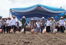 Pemkab OKI Dukung Polri Tanam Jagung Serentak Kuartal IV