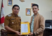 Riza Vahlevi Ditunjuk Sebagai Ketua Carateker Karang Taruna Kecamatan Talang Kelapa