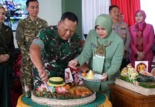HUT TNI ke-80, Kodim 0402/OKI-OI Rayakan dengan Syukuran Penuh Keakraban