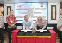Wujudkan Kamseltibcarlantas, Polda Sumsel Jalin Kerja Sama dengan PT Hutama Karya