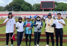 Tunggal Putri Gateball Lampung Melaju ke Delapan Besar Pornas Korpri XVII Palembang
