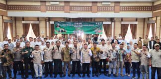 Wawako Azhar Hamzah Hadiri Pelantikan dan Pengukuhan Pengurus Tani Merdeka Indonesia