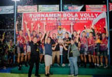 PT Sampoerna Agro Sukses Gelar Turnamen Voli Replanting Cup 1, KUD Sinar Jaya Jadi Juara Umum