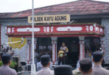Apel Gelar Pasukan Operasi Zebra Musi 2025 Digelar di Mapolsek Kayuagung