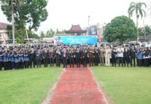 Dandim 0402/OKI-OI Hadiri Upacara Peringatan Hari Pahlawan di Pemkab OKI