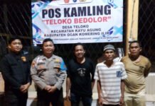 Cegah Gangguan Kamtibmas, Polsek Kayuagung Sisir Lokasi Rawan di Teloko