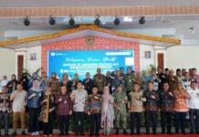 Dandim 0402/OKI-OI Hadiri Acara Purna Tugas Sekda Ogan Ilir