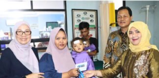 Kado HUT ke-79 Muara Enim, 19 Pasien Bibir Sumbing Jalani Operasi Gratis