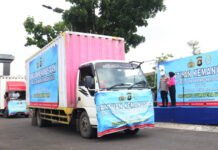 Respons Cepat, Polda Sumsel Salurkan Bantuan Kemanusiaan ke Tiga Provinsi Terdampak Bencana