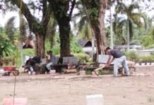 Diduga Abaikan K3, Ketua IWO Muba Soroti Proyek Penataan Halaman Stadion Serasan Sekate