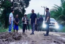 Jalan Poros Rusak, Bupati OKI Koordinasi dengan Perusahaan untuk Sediakan Jalur Alternatif